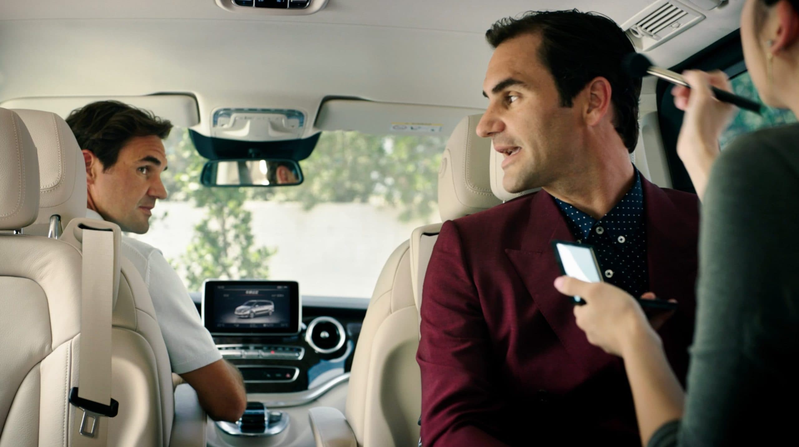 Mercedes Benz V Class x Roger Federer